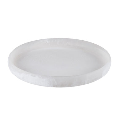 CTC Merridy Resin Round Tray 42cm - White