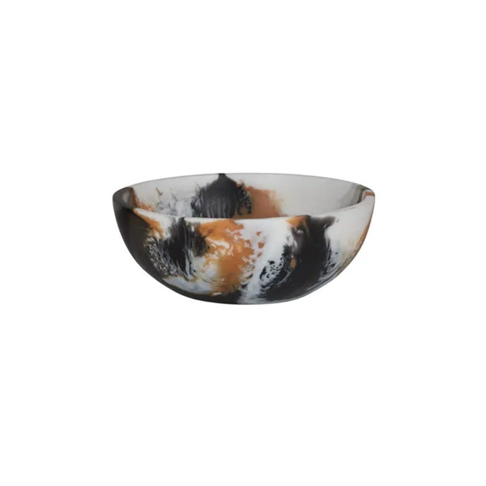 Assemble Noir Resin Small Bowl 10x3.5cm - Black