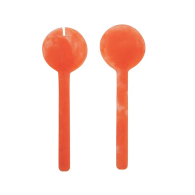 Assemble Kip Set of 2 Resin Salad Servers 25.5cm - Tomato