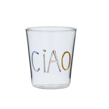 Load image into Gallery viewer, Coast to Coast Ciao Glass Tumbler 9x10cm Multicoloured