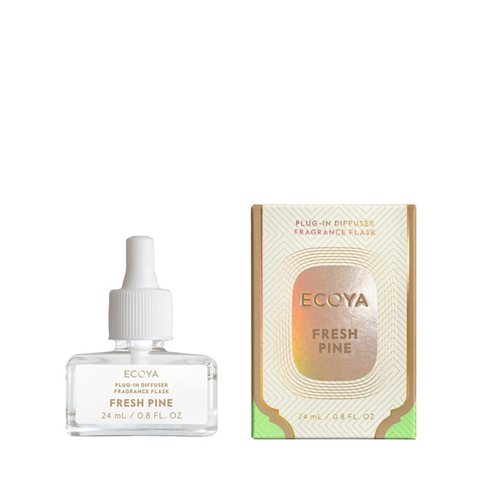 Ecoya Fresh Pine Plug-In Diffuser Fragrance Flask