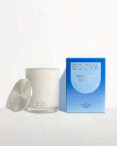 Ecoya Madison Jar 400g - Sandalwood & Amber