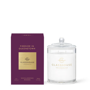 Glasshouse Fragrance - 380g Candle - Fireside in Queenstown