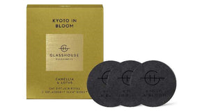 Glasshouse Fragrance - Car Diffuser 3 Replacement Scent Disks - Kyoto in Bloom