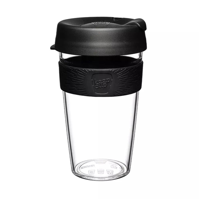 KeepCup Original Clear Large 16oz - Black