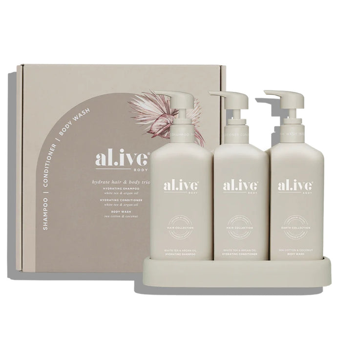 Al.ive Hair & Body trio - Hydrate Pack of 3