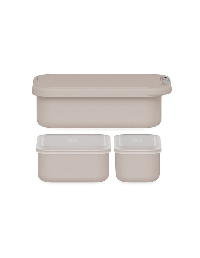 Frank Green Lunch Container with Silicone Lid Moon Dust