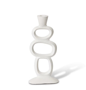 Elme Orson Candle Holder 15x7x30cm White