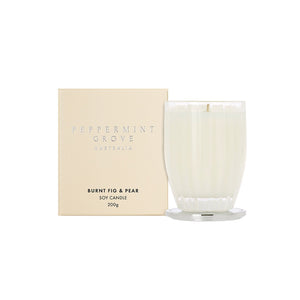 Peppermint Grove Candle 200g - Burnt Fig & Pear