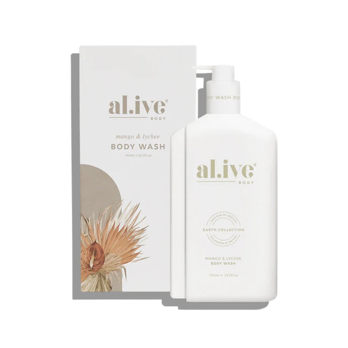 Al.ive Body Wash 750ml - Mango & Lychee