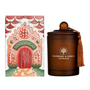 Wavertree & London Candle 330g - Gingerbread - ZOES Kitchen