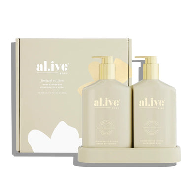 Al.ive Gold Edition Hand Duo 2 x 500ml Bottles - Golden Wattle & Citrus