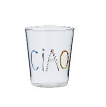 Load image into Gallery viewer, Coast to Coast Ciao Glass Tumbler 9x10cm Multicoloured