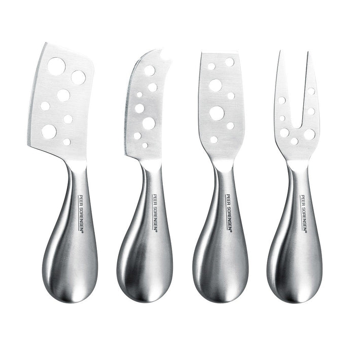 Peer Sorensen Cheese Knife Set S/S 4 Pce - ZOES Kitchen