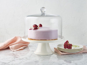 Maxwell & Williams Diamante Straight Sided Cake Dome 26x20cm gb - ZOES Kitchen