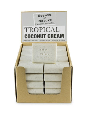 Tilley Scents Of Nature - Soap Bars 100g - Tropical Coconut Cream - ZOES Kitchen