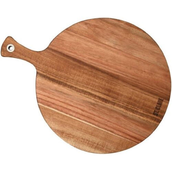 Classica St Clare Acacia Round Paddle Board 42x31cm - ZOES Kitchen